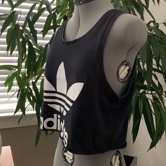 Adidas Cropped Tank Top - Picture 6 of 10